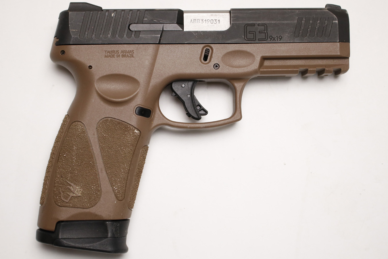 TAURUS G3 9MM Police Trade-in Pistol with Dark Earth Frame